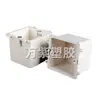 Caja de Posicionamiento Tipo Oreja Pvc86 50 60 70 Base Oculta Empotrada para Interruptor Plantilla Agujero para Clavo Fijo Caja Oculta