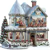Transfronterizo Nuevo Producto Creativo Árbol de Navidad Papá Noel Acrílico Colgante Artesanía Adornos para Coche Decoraciones para el Hogar