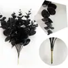 Plantas de Hojas de Eucalipto Simuladas Transfronterizas para Amazon, Paisaje Verde, Planta Decorativa, Valla de Pared, Accesorios para Arreglos Florales