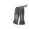 Pantalones para niñas, ropa infantil estilo coreano, colección otoño 2026, jeans acampanados de moda para bebé niña, elegantes y versátiles