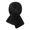 Novo Cachecol de Pelúcia Sedosa à Prova de Frio para Outono e Inverno para Homens e Mulheres, Cachecol Quente e Espessado Moderno e Versátil Transfronteiriço