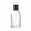 Botella de perfume cilíndrica hombro redondo botella de laboratorio para envasado de perfume botella de vidrio con atomizador para perfume bayoneta botella vacía mayoreo