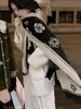 Bufanda de Lana Suave y Amigable con la Piel para Mujer, Nueva para Otoño/Invierno, Engrosada, a Cuadros, con Borlas, Atractiva, Versátil, Calentador de Cuello, para Viajes Diarios, Cálida