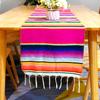 Manta de Bandera de Mesa Mexicana Personalizada Mantel de Fiesta Mantel Tejido Manta con Borlas Mantel Mexicano Manta Rayada de Colores Lote