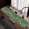 Nuevo mantel zen chino absorbente de secado rápido, tapete de té de diatomeas, tapete de mesa de té, mantel largo antideslizante para mesa de centro.