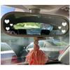 Adesivos para espelho retrovisor de carro, adesivos para carroceria, adesivos em formato de coração, adesivos decorativos para espelho de maquiagem de carro feminino