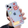 Capa Anti-Queda Transparente de Quatro Cantos para Celular Capa para Celular Apple 16Promax Capa Apple Ultra Fina Cordão Anti-Queda de Quatro Cantos