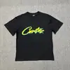 Serie de camisetas de moda de alta calidad para la calle, de manga corta, con estampado de logo de letras, cuello redondo, unisex, al por mayor para comercio exterior