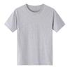 Camiseta básica de algodón puro para hombre, nueva, 2024, informal, cómoda, de algodón puro, con cuello redondo y manga corta.