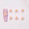 Bestseller transfronterizo 5mm flor pequeña colorida suculenta accesorios para arte de uñas resina piezas pequeñas pinzas para el pelo, pendientes, decoraciones de uñas DIY