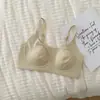 Homem de Papel Invisível Revelando Seios Grandes Roupa Íntima Pequena Top Feminino Fino Redução de Seios Suporte Macio Sutiã Sem Costura