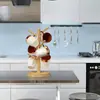Soporte minimalista estilo japonés con forma de árbol para colgar 6 tazas en la cocina del hogar