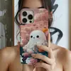 Funda de teléfono de Halloween más vendida transfronteriza para niñas, iPhone 18 Pro, diseño lindo de fantasma y calabaza, Apple 15P