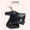 Zapatos de Moda para Mujeres de Mediana Edad, Botas de Moda Versátiles, Botas de Moda Populares para Mujer, Forradas de Felpa y Engrosadas para Invierno, Protección contra el Frío y las Heladas