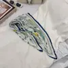 Lenço de Seda Coreano Fácil de Cuidar e Resistente a Amassados, Lenço Decorativo Pequeno para Pescoço com Padrão Paisley Listrado Bolinhas Diamante Fashion Retrô, Lenço de Cabeça, Lenço