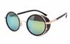 Óculos de Sol Jamie 264/401 Estilo Rock Europeu e Americano, Óculos de Estilo Casual Retrô, Óculos de Sol com Armação de Metal Estilo Steampunk