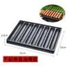 Grelha para salsicha de amido, grelha para cachorro-quente de pedra vulcânica, fogareiro de cassete para salsicha, grelha de churrasco/utensílios de churrasco, bandeja de churrasco