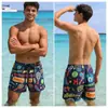 Bañadores para Hombre, Traje de Baño Anti-Vergüenza, Pantalones Cortos de Playa, Pantalones Cortos Casuales de Nuevo Estilo para Resort de Aguas Termales, Pantalones Cortos de Surf para la Costa