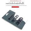 O caixa de reparo de anel de vedação o-ring de ar condicionado anel de vedação de borracha anel de vedação com cola de flúor borracha de silicone cola de nitrila cola de flúor de silicone