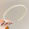 Accesorios para la Cabeza Diadema Sencilla Diadema Elegante Linda para Mujer Pinza para el Cabello de Lujo Ligero Presionador para el Cabello Atmósfera de Bosque Retro de Gama Alta