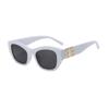 2025 Nuevos Lentes de Sol Retro Ojo de Gato Estilo Europeo y Americano de Alta Gama para Mujer Lentes de Sol de Moda Cuadrados y Redondos Adelgazantes para Hombre