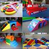 Combinação de escalada suave do jardim de infância infantil infantil infantil brinquedo macio brinquedo pai-filho Jardim grande combinação de escalada de furo de perfuração