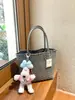 Bolsa Tejida a Mano de Gran Capacidad Nueva de Verano Japonés para Mujer, Bolso de Mano para Hombro, Cesta de Frutas, Bolso Tote para el Trabajo