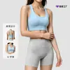 Sujetador deportivo de espalda cruzada para mujer, adecuado para fitness y running, con copas incorporadas, absorción de impactos y un efecto moldeador; estilo nuevo, venta al por mayor de fábrica, top de tirantes para yoga