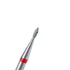 Herramientas para Arte de Uñas: Mini Cabezal de Rectificado de Diamante, Cabezal de Antorcha Mini Cónico de Diamante Electroplateado de Bolsillo para Eliminar Cutículas y Recortar Uñas
