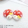 Accesorios de Resina para Gatos de Verduras Artificiales, Pegamento de Crema, Colgante de Pasador de Pelo de Dibujos Animados, Imán para Refrigerador, Hebilla de Zapato, Material Decorativo
