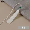 Vestuário de Seda Gelo com Borlas Longas e Enfeites Vazados, Sachê Pendurado com Borla Pingente Pequeno de Borla Borla