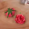 Corazón de Hielo Flor de Rosa Cabeza de Flor Artificial Sala de Estar Mesa de Comedor Muebles para el Hogar Pared de Fondo para Bodas Material de Flor Flor de Seda Decoración Arreglo