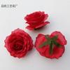 Cabeza de flor de rosa de simulación para salón ceremonial de bodas, arreglo decorativo de pared de flores, flores falsas, accesorios hechos a mano, corona de flores decorativa