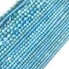 Turquesa azul otimizada natural espaçador 2*4mm disco de ângulo reto conta plana conta roda de turquesa acessórios para joias diy junta