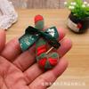 Papai Noel desenho animado pelúcia acessórios meias chapéu roupas decoração acessórios DIY broche acessórios