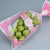 Bolsa Conservadora Fresca Uva Rey Rosa Sol Bolsas Desechables para Frutas Empaque Anti-Niebla Bolsas Transparentes Pe para Empaque de Uvas