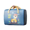 Bolsa de Almacenamiento Infantil Linda de Dibujos Animados, Engrosada para Guardería, Bolsa Tote para Colcha de Tela Duradera, Bolsa de Equipaje