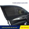 Várias especificações de cortina lateral de carro carro fio preto lado escudo guarda-sol universal carro mosquiteiro cortina de carro