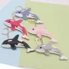 Serie de Animales Marinos Beiman Llavero de Cuero de Ballena y Delfín de Peluche de Colores Colgante de Tiburón Accesorios para Coche