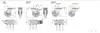 Ruedas CBL11/CBK21/CDK02 CDL01-d75/d100/d125/d40/d50/d63-P/U/N