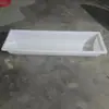 Bebedero Rectangular de Plástico con Fondo Plano para Ganado, Ovejas y Cerdos; Comedero para Ganado; Bebedero de Cría; Bebedero por Metabo
