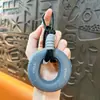 Llavero con Anillo de Silicona para Agarre de Neumático Equipo de Entrenamiento Manual Multilibras Alivio del Estrés Fortalecedor de Agarre Portátil Colgante Venta al por Mayor