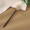 Antigo Tassel Hairpin Grampo de Cabelo de Madeira Imitação de Ébano Headwear Disco de Cabelo Acessórios Simples Vestido Antigo Cabelo Hairpin Hair