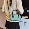 Bolso de Hombro de Color Macarrón de Aspecto Elegante para Niños y Niñas, Bolso de Mano Infantil de Rayas a la Moda, Bolso de Gamuza para Niños de Otoño e Invierno
