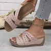Sandalias Planas Cómodas Casuales de Verano 2026 para Mujer Tallas Grandes, Estilo Extranjero, de Deslizamiento, Talla Única