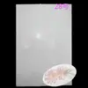 Cartón para envolver flores accesorios para el cabello bolsa de papel con dibujos accesorios papel adhesivo plantilla de papel casera cartón blanco corte de flores broche