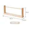 Estante de Madera Maciza para Cintas Estante para Almacenar Hilo Estante para Rollos de Cinta Estante para Cintas Hechas a Mano para Bricolaje en Casa Estante de Exhibición para Área de Arte