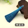 Anti-Rugas Suave Nó Chinês Franja de Borla Acessórios para Joias DIY Pingente para Bolsa de Carro Artesanato Estilo Nacional Pingente de Franja