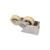 868 Polea de Puente Roto Aleación de Aluminio Puerta y Ventana Puerta Corredera Polea de Puerta Corredera Rueda de Rodamiento de Bolas Silencioso de Nylon