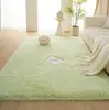 Alfombra Habitación 2025 Nueva Alfombrilla de Piso junto a la Cama Manta Accesible Lujo Habitación de Gama Alta Sofá Pelo Largo Alfombra Verde Espesada